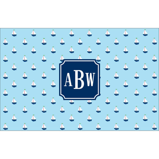Little Sailboat Repeat Placemats